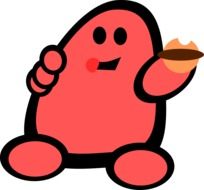 red man cartoon comic figure