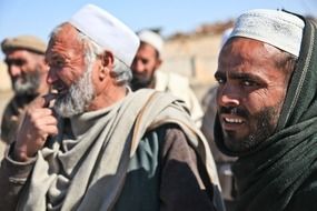 muslim men in afghanistan
