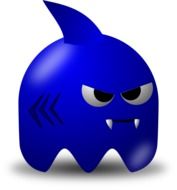 cartoon blue shark