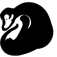clipart of the monkey silhouette