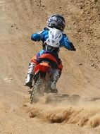 motocross dirt race
