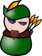 robin hood, male avatar