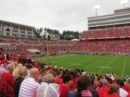 american football stadium competition