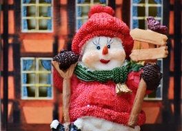 winter snowman