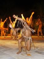 picture of samba dancer show, brazil, manaus