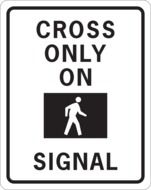 crosswalk as a sign