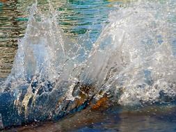 water big splash