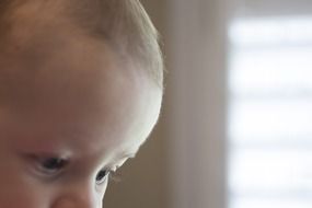 Picture of baby head
