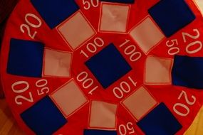 dartboard for childrens throwing game