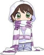 clipart,anime girl in cute clothes