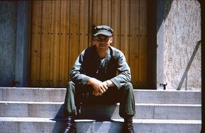 army soldier in military uniform