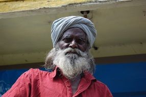 Old Man in India