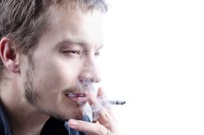 young model smoke
