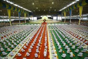 monks in Thailand priesthood