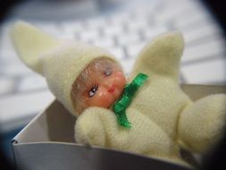 vintae baby doll in box