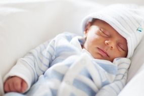 newborn baby cute portrait
