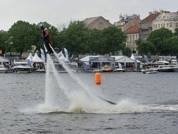 extreme entertainment in water