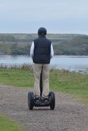 Man on the segway