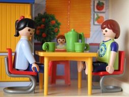 playmobil game tea party