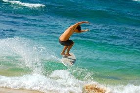 surfer waves