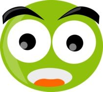 alien frog cartoon drawing