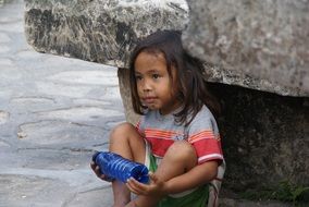 Girl in Indonesia