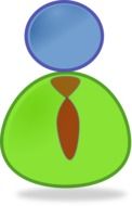 avatar in the form of a man