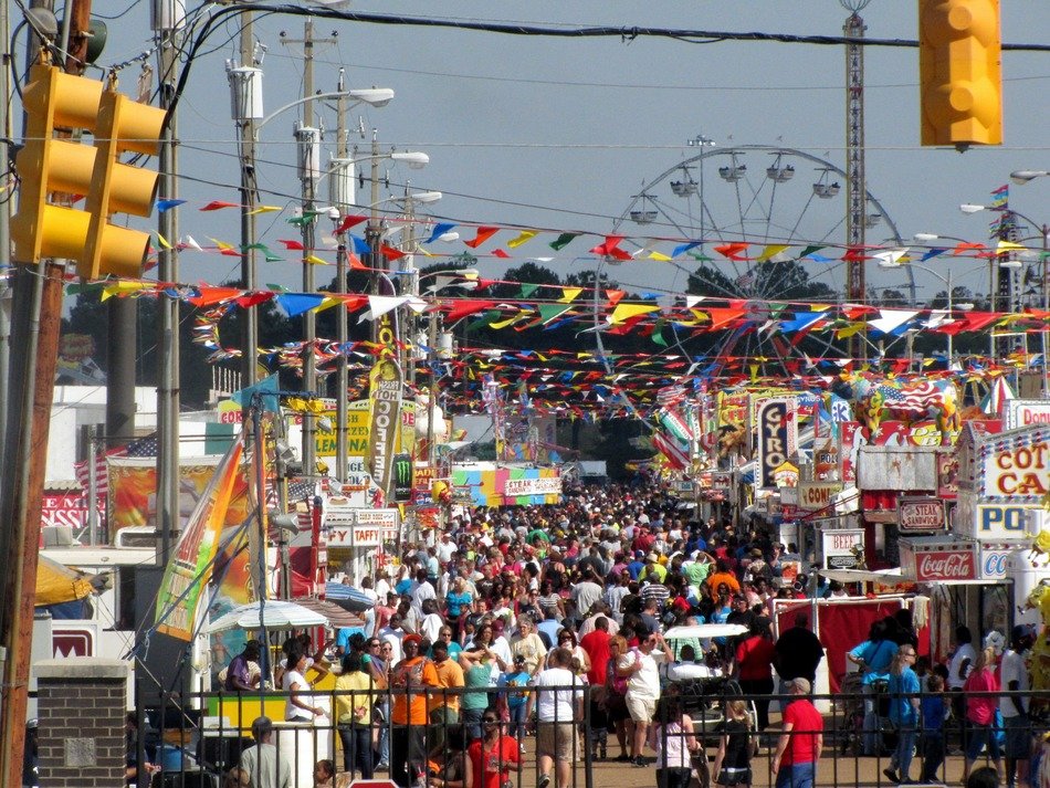 carnival at the fairground