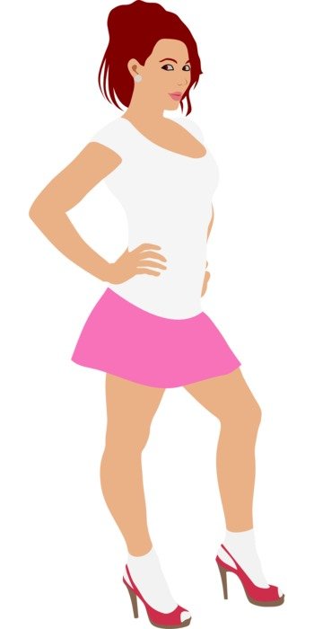 Picture of beauty lady