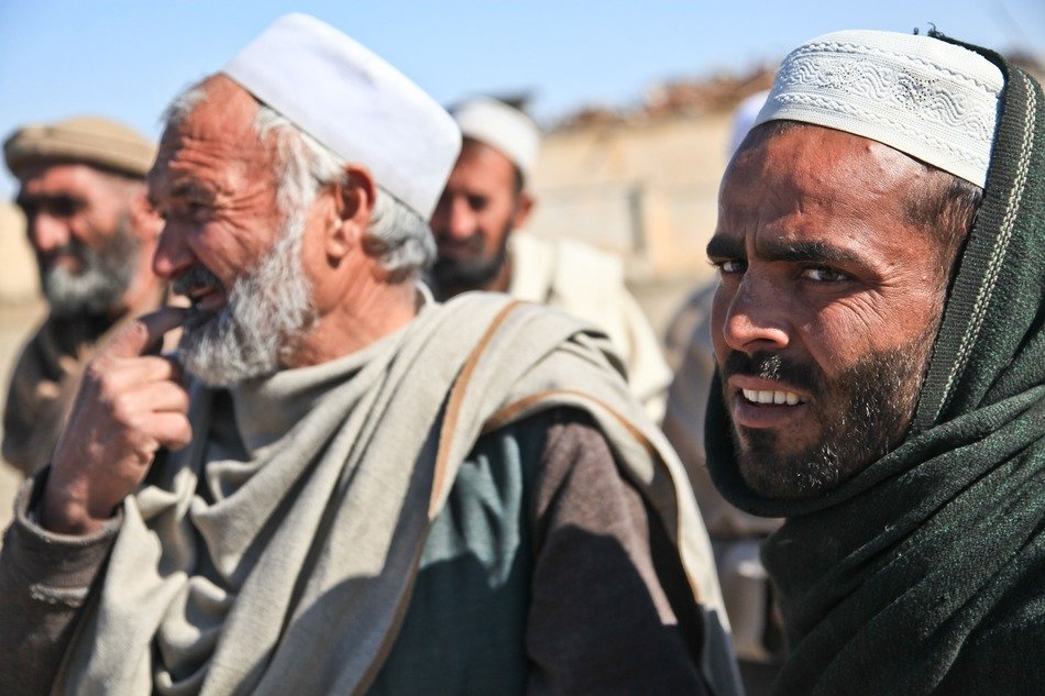 muslim men in afghanistan