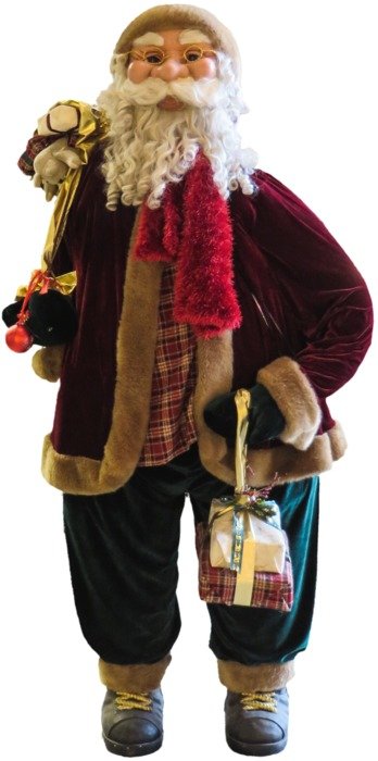 Photo of Santa Claus mannequin
