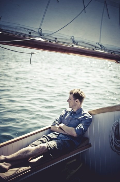 guy in boat