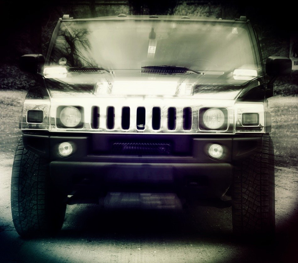 Jeep for a ride on the terrain