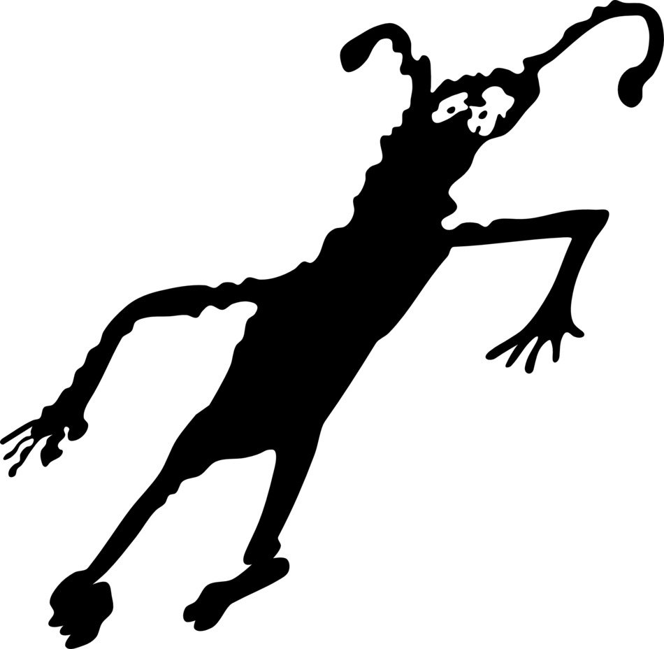 petroglyph in Utah ancient human