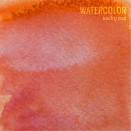 Orange vector watercolor texture