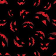 Halloween background with pumpkins N12