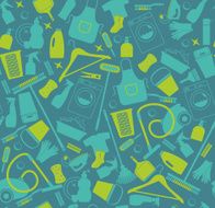 Clean seamless pattern