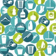 Cleaning background illustration N4