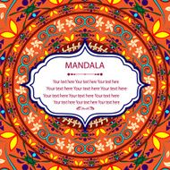 invitation mandala card N29