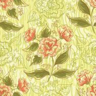Seamless Floral Pattern N1236