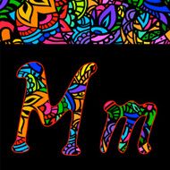 letters M