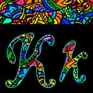letters K