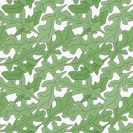 Seamless pattern of garden stuff