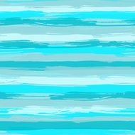 Vector seamless pattern with blue brush strokes Striped sea background N2