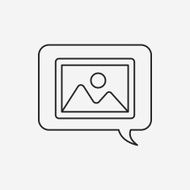 photo line icon N9