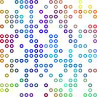 Colorful Donuts Background Creative Design Templates N12