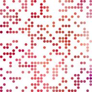 Red Random Dots Background Creative Design Templates N5