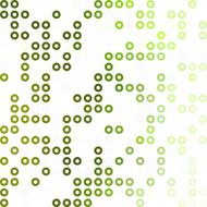 Green Donuts Background Creative Design Templates N5