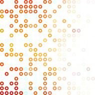 Orange Donuts Background Creative Design Templates N3