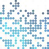 Blue Donuts Background Creative Design Templates N13